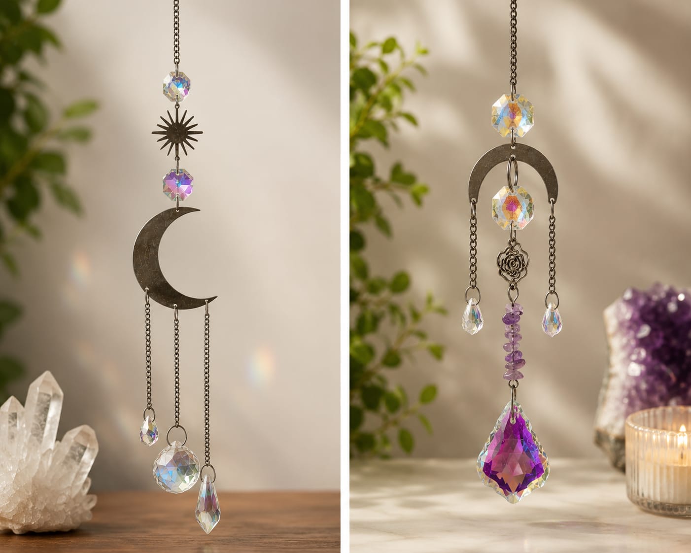 Crystal suncatcher